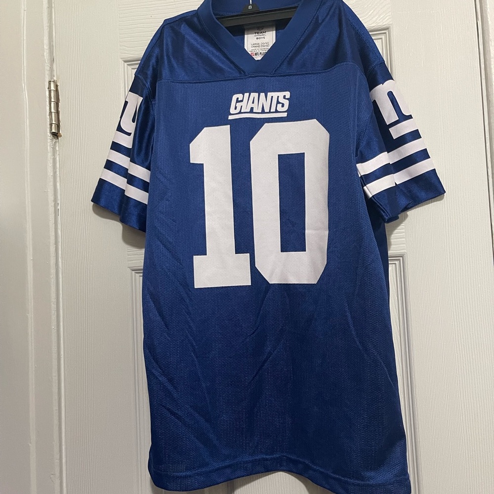 Eli Manning New York Giants NFL Football Jersey YOUTH L 10/12